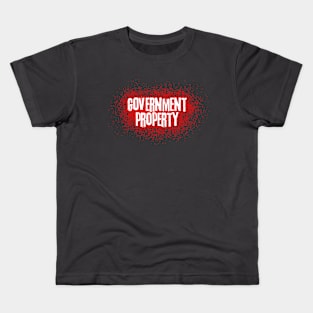 Government Property Kids T-Shirt